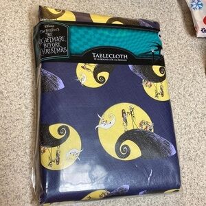 Nightmare before Christmas tablecloth 70” Round